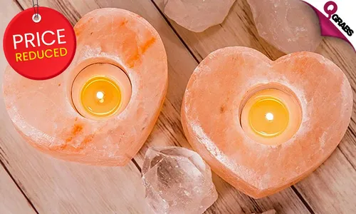 Himalayan Salt Candle Holders!